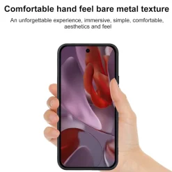 Wigento Für Google Pixel 9a Silikon TPU Schutz Handy Hülle Cover dünn Schwarz Discount