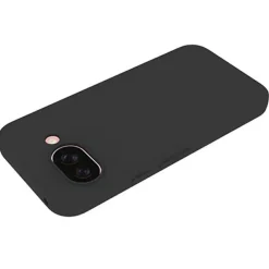 Wigento Für Google Pixel 9a Silikon TPU Schutz Handy Hülle Cover dünn Schwarz Discount