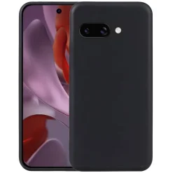 Wigento Für Google Pixel 9a Silikon TPU Schutz Handy Hülle Cover dünn Schwarz Discount