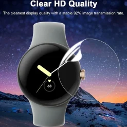 Wigento Für Google Pixel Watch 4 45mm Hydrogel Display Flexibel Schutzfolie Hot