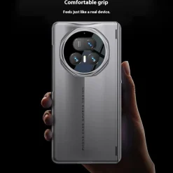 Wigento Für Honor Magic V5 GKK dünne Magnetische Hülle mit Schutzglas Grau Clearance