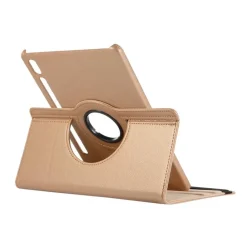 Für Samsung Galaxy Tab S11 360 Grad Rotation Kunstleder Hülle Schwarz ^ Wigento