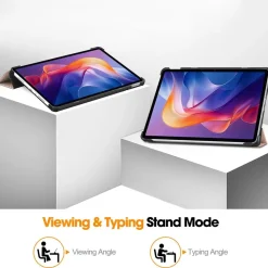 Für Xiaomi Redmi Pad 2 4G 11 Zoll 2025 3folt Wake UP Tasche Rose Gold ^ Wigento Discount