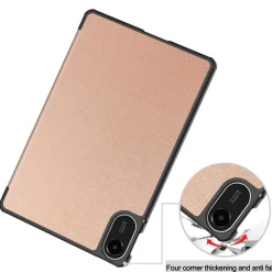 Für Xiaomi Redmi Pad 2 4G 11 Zoll 2025 3folt Wake UP Tasche Rose Gold ^ Wigento Discount