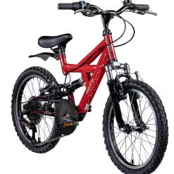 FS180 Kinderfahrrad ab 6 Jahre 120-135cm Mädchen Jungen Fahrrad 20 Zoll 6 Gang Mountainbike Fully mit V-Brakes MTB ^ Galano Hot