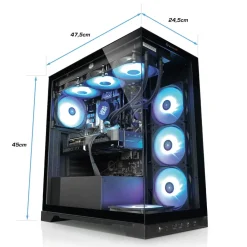 Gaming PC Invader 12 Intel Core i9-12900KF, 64GB DDR4, NVIDIA RTX 5070 12 GB, 2TB SSD, Windows 11 ^ Kiebel New