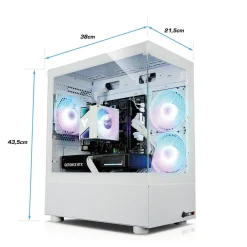 Kiebel Gaming PC InvaderXS Ultra Intel Core Ultra 7 265KF, 32GB DDR5, NVIDIA RTX 5060 8 GB, 1TB SSD, Windows 11 Online