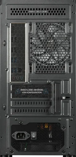 Kiebel Gaming PC InvaderXS V AMD Ryzen 9 5900XT, 64GB DDR4, NVIDIA RTX 5070 12 GB, 2TB SSD, Windows 11 Clearance