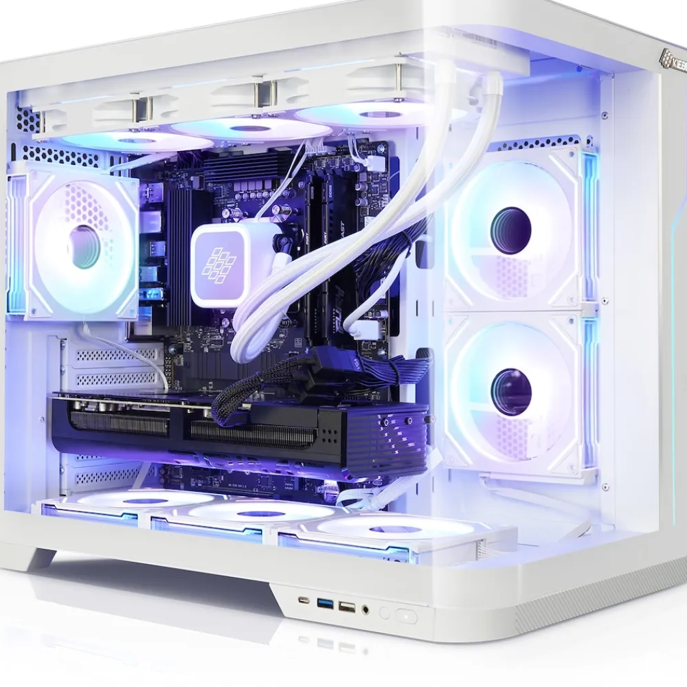 Kiebel Gaming PC Panorama Curve Ultra Intel Core Ultra 7 265KF, 32GB DDR5, NVIDIA RTX 5070 12 GB, 2TB SSD, Windows 11 New