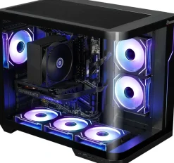 Gaming PC Panorama Curve VIII AMD Ryzen 7 8700F, 32GB DDR5, AMD Radeon RX 9060 XT 16 GB, 1TB SSD, Windows 11 ^ Kiebel New