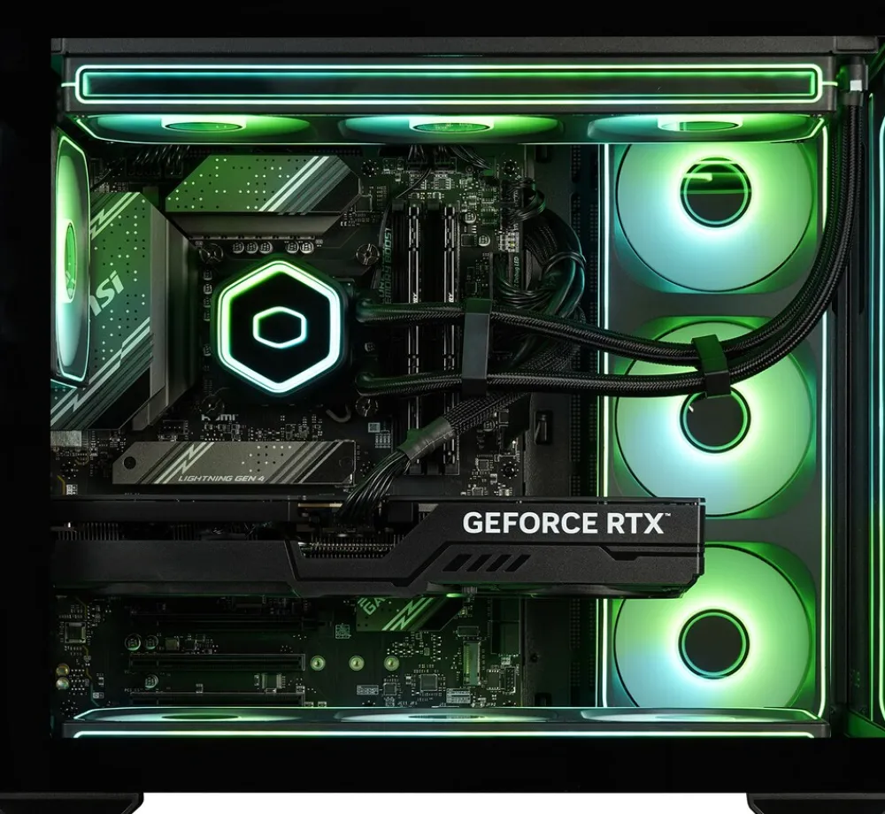 Gaming PC Panorama 14 Intel Core i9-14900KF, 32GB DDR4, NVIDIA RTX 5080 16 GB, 1TB SSD, WLAN, Windows 11 ^ Kiebel Online