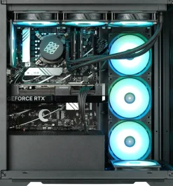 Kiebel Gaming PC Raptor 14 Intel Core i7-14700F, 32GB DDR4, NVIDIA RTX 5070 12 GB, 2TB SSD, Windows 11