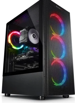 Gaming PC Tricera V AMD Ryzen 5 5500, 32GB DDR4, NVIDIA RTX 3050 8 GB, 1TB SSD, Windows 11 ^ Kiebel Clearance