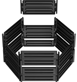 AIR-KING Steckkomposter 600 Liter schwarz ^ Garantia Online