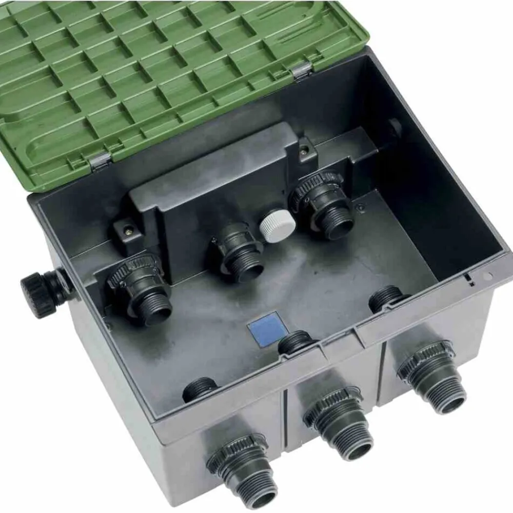 Gardena Ventilschacht V3 für Ventil 9V oder 24V dunkelgrau, grün Discount