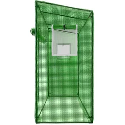 ® Foliengewächshaus CUTRO, Tomatenzelt, winterfest, 2x0,77x1,69m, Frühbeet, Pflanzenhaus, Gemüse und Obst, Hochbeet ^ GARMIO
