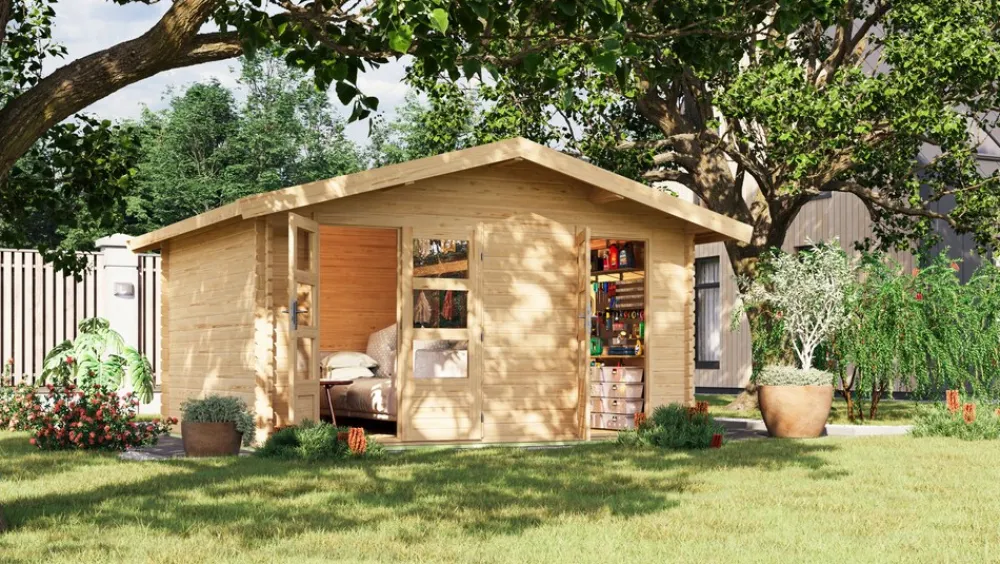 Gartenhaus Heidemühl ^ Karibu Holztechnik New