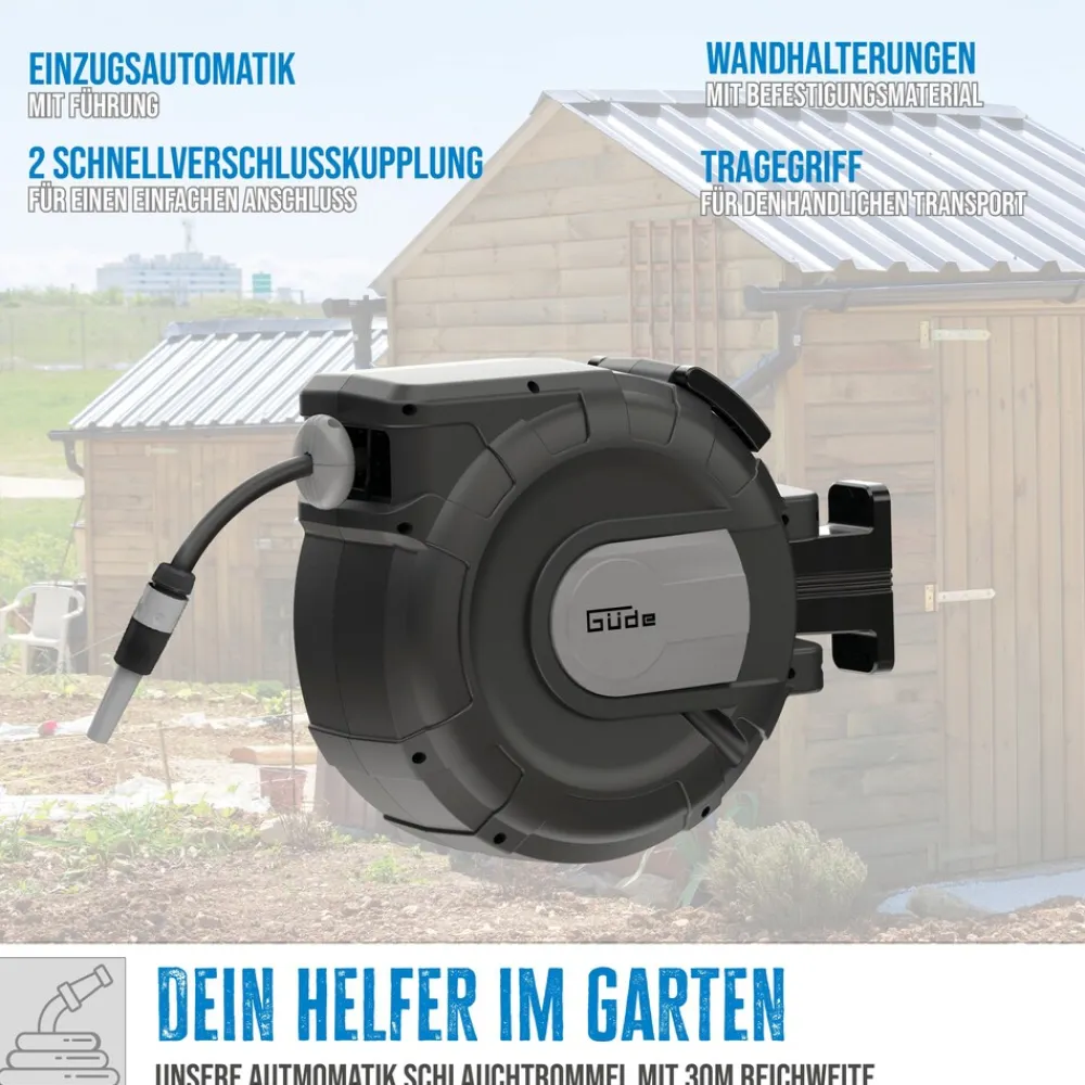 Güde Automatik Schlauchtrommel 30-2-2 1/2 Sale