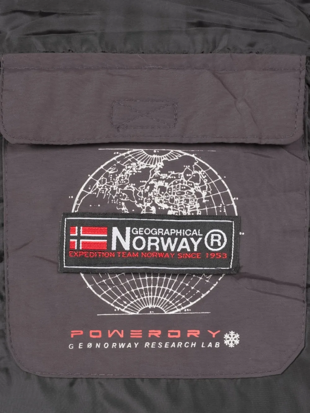 Geographical Norway teppjacke Jacke Dunkelgrau Hot