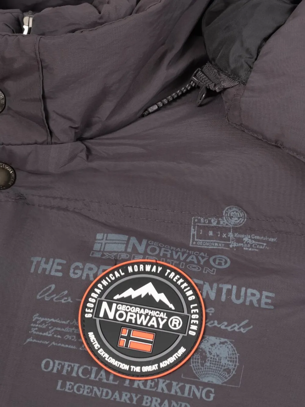 Geographical Norway teppjacke Jacke Dunkelgrau Hot