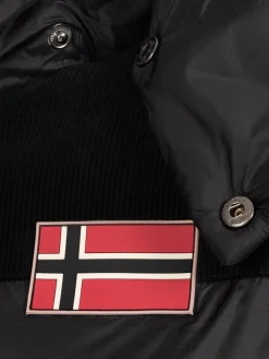 Geographical Norway Winterjacke Reguar Fit Schwarz Best