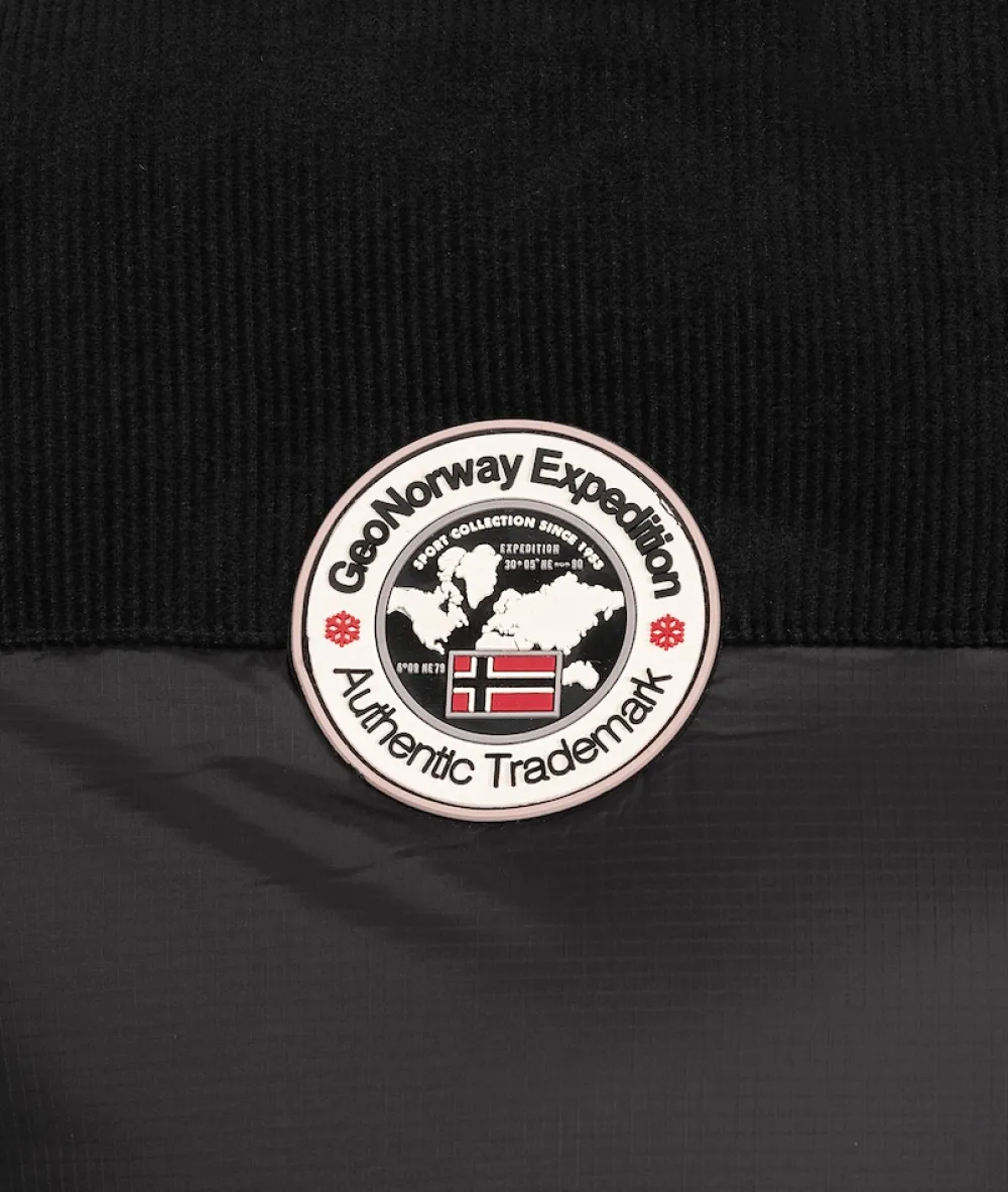 Geographical Norway Winterjacke Reguar Fit Schwarz Best