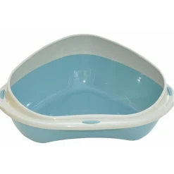 Eck Katzentoilette Shuttle Corner blau ^ Georplast Discount