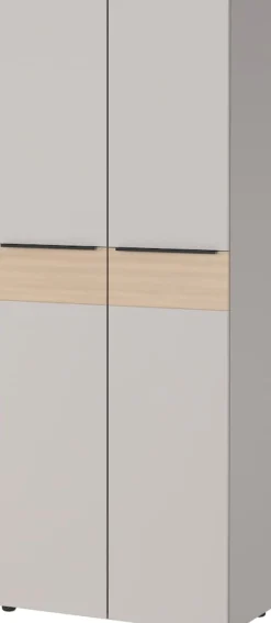 Germania Aktenschrank 4441-654 GW-Oviedo, in Kaschmir/Lindberg-Eiche-Nb., mit Türdämpfung, 80 x 197 x 40 cm (BxHxT) Hot