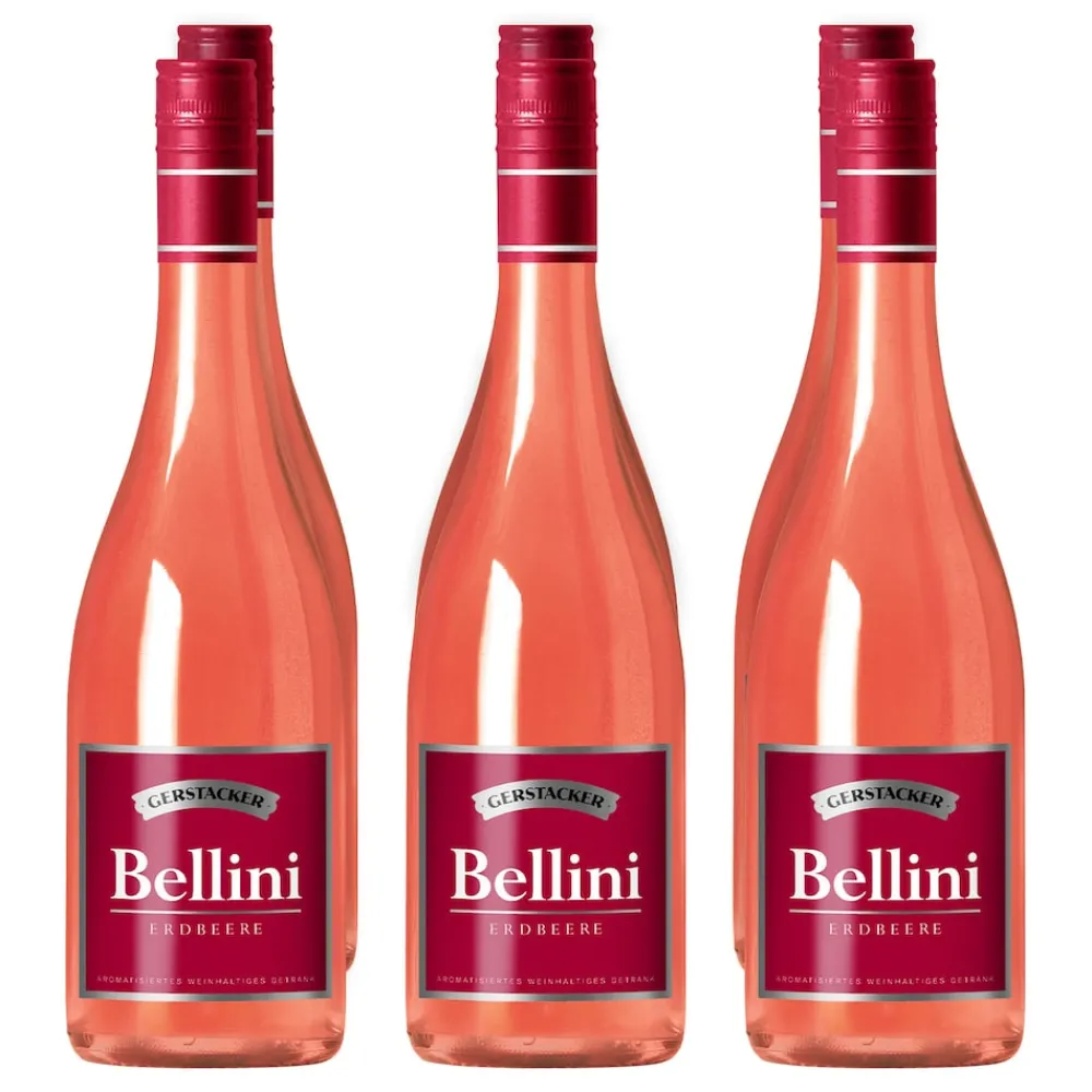 Gerstacker Weinkellerei Gerstacker Bellini Erdbeer 5,0 % vol 6 x 0,75 Liter Clearance