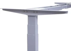 MCW Gestell -D40, variables Tischgestell für Eck-Schreibtisch, elektrisch höhenverstellbar Memory 45kg ~ grau Clearance