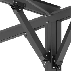 GFP Garten- & Freizeitprofi GFP Carport 2,85x5,05m Auto Unterstand Aluminium Anthrazit inkl. Regenrinne Online