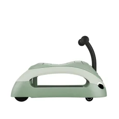 WALK N' ROLL 2in1 ECO – Lauflernwagen, Schiebeauto, Rutschauto, werkzeugloser Umbau, kippsicher, pistazie ^ Globber Sale
