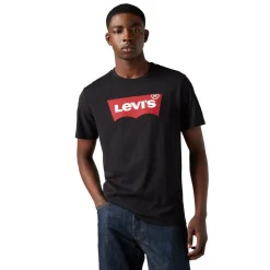 Levi's Graphic et-In Neck Herren T-hirt Schwarz New