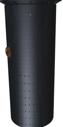 GREENLIFE Sickerschacht 500 l Gartenentwässerung Regenwassertank mit Sieb Hot