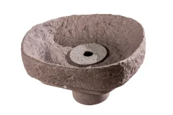 GREENLIFE Springbrunnen-Set für den Dekor-Regenspeicher "Hinkelstein", granitrot New