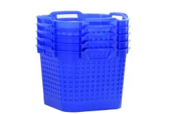 GREENLIFE Uni-Korb 25 kg, 10 Stück, drehstapelbar, blau