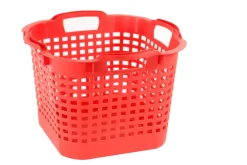 Uni-Korb 25 kg, 3 Stück, drehstapelbar, rot ^ GREENLIFE Discount