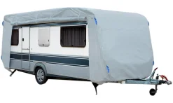 Abdeckplane für Wohnwagen oder Wohnmobile Größe M 550 x 250 x 220 cm ^ GreenYard Discount