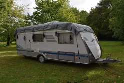 GreenYard Wohnwagen Schutzdach 550 cm Abdeckplane Wohnmobilschutzdach Best