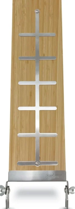 Flammlachsbrett Bambus - 140 mm - Schraub-Variante 2er Set ^ Grillfürst Outlet
