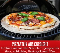 Grillfürst Pizzastein Ø 33 cm 2er Set Outlet