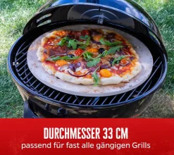 Grillfürst Pizzastein Ø 33 cm 2er Set Outlet