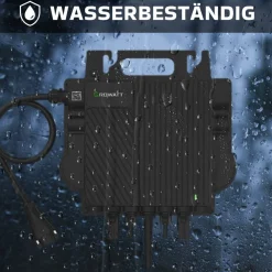 SUNNIVA GROWATT Mikro-Wechselrichter 800 W NEO-800M-X für Balkonkraftwerk, IP67 wetterfest, Plug&Play Installation, 2 MPPT, WIFI Bluetooth, Micro Inverter Discount