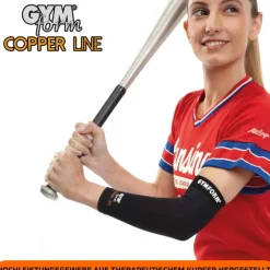 Gymform ® Bandage Kopreion - Eenbogenbandage - Tenniar Copper ine Eenbogen schwarz New