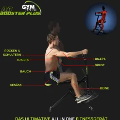 ® Fitnessgerät für Zuhause klappbar - Trainingsgerät Ab Booster Plus ^ Gymform Clearance