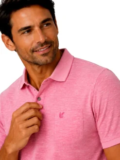 Poloshirt Softknit Kurzarmshirt mit Polokragen ^ hajo Hot
