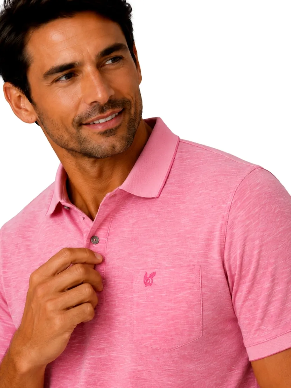 Poloshirt Softknit Kurzarmshirt mit Polokragen ^ hajo Hot