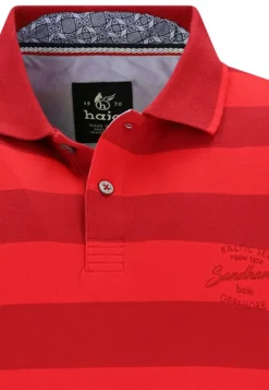 hajo Poloshirt Stay Fresh Kurzarmshirt rot Outlet