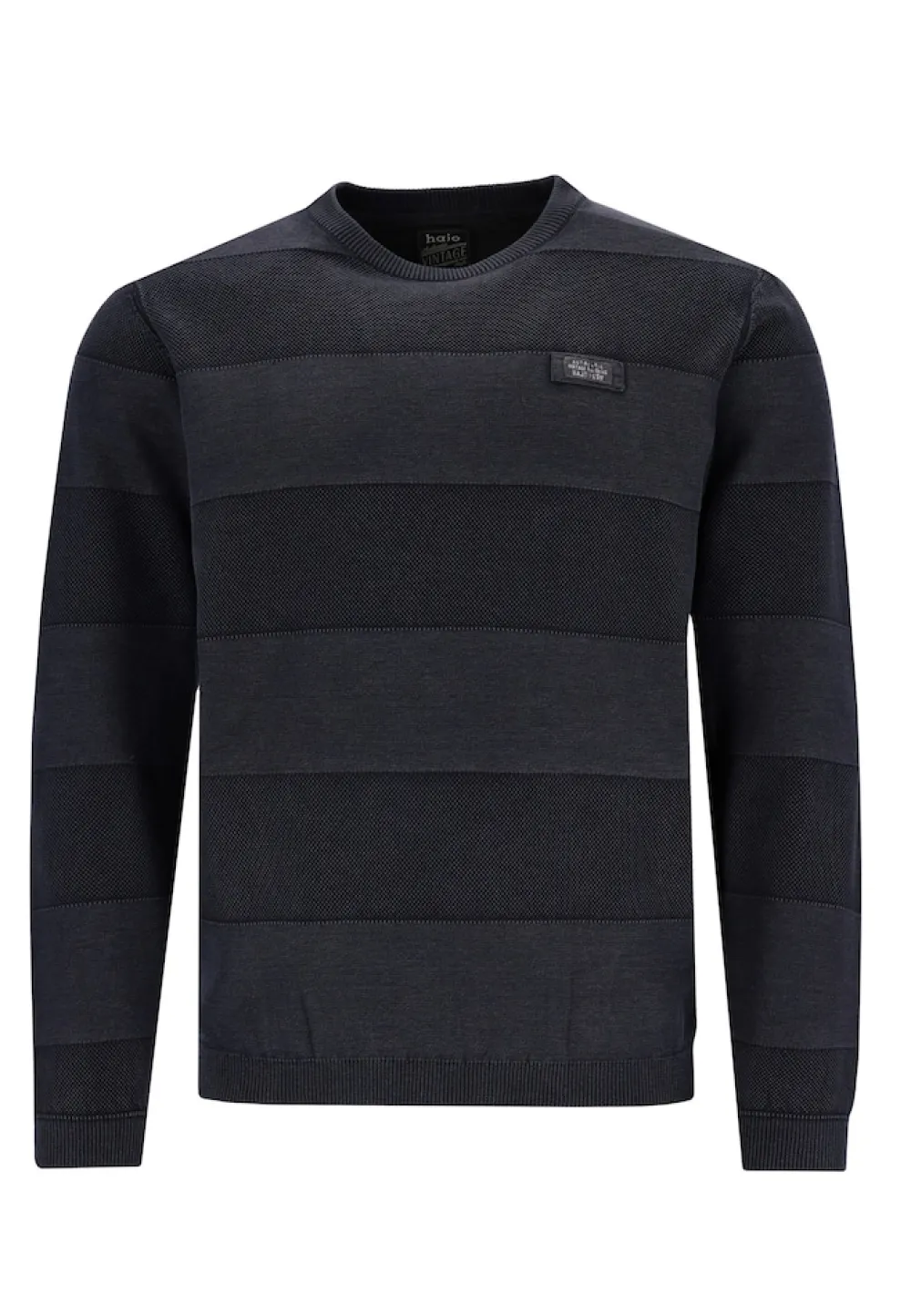 hajo Sweatshirt Pullover schwarz Clearance