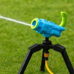 17194 - Garten-Sprinkler Wasserkanone (25cm) Wasserpistole Kinder Wasserspiel Badespaß ^ Happy People Best
